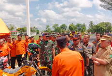 Pemkab Muba Dapat Alat Penanggulangan Karhutlah, Langsung Dicek Deputi Bidang Penanganan BNPB 