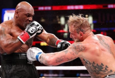 Jake Paul Bungkam Mike Tyson, Menang Mutlak dalam Duel Kelas Berat