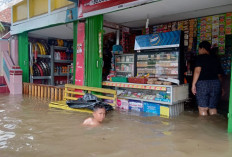 Sungai Lematang Meluap, Kecamatan Benakat Terendam Banjir, 1 Rumah Roboh