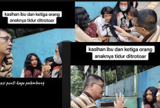 Ibu dan 3 Putrinya yang Terlantar Ditemukan Pak Agus 