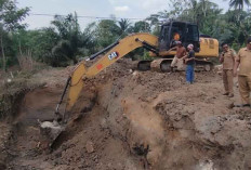 Jembatan Rusak Desa Mulyo Rejo Dibangun Secara Permanen 