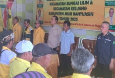 Pengukuhan dan Diklat Pengurus Golkar Sungai Lilin, Siap Rebut Kursi Tambahan