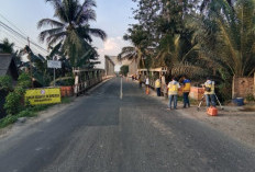 Jalintim Muba Terdampak: Jembatan Peninggalan Rusak, Arus Lalin Diberlakukan Sistem Buka Tutup