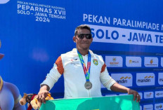 Hari Pertama Berlaga di Ajang Peparnas XVII Solo 2024, Provinsi Sumsel Peringkat  6 Perolehan Medali Sementara