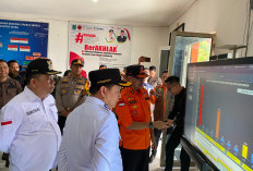 Pj Gubernur Sumsel Pimpin Apel Siaga dan Peninjauan Posko Kesiapsiagaan Bencana di Kabupaten Muba