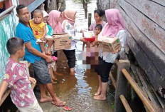 Banjir Melanda, UPT Puskesmas Lais Gerak Cepat Perhatikan Para Ibu Hamil