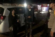 Kejadian Tak Terduga, Pemudik dari Majalengka Pecah 2 Ban di Jalur Musi Rawas - PALI  