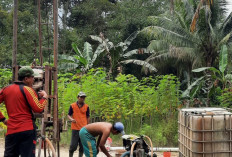 3 Dusun di Desa Bumi Kencana Kecamatan Sungai Lilin Dibangunkan 3 Unit Sumur 