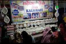 Wahana Lukis Patung 3D di Pasar Malam Ngulak III, Latih Kreativitas Anak dengan Harga Terjangkau