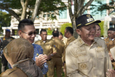 Pemkab OKU Timur Gelar Apel dan Halal Bi Halal Dipimpin Bupati Enos
