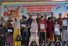 Pastikan Perlindungan Hukum, Kejari Muba Serahkan Putusan Perwalian 9 Anak Panti Asuhan El-Nuza
