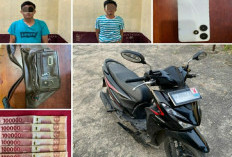 Dua Pencuri Tas di Mobil Diamankan Polisi Tanjung Raja Usai Diamuk Massa