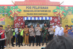 Pastikan Kelancaran Jalintim, Kapolres Muba Tinjau Kesiapan Pos Pengamanan Nataru