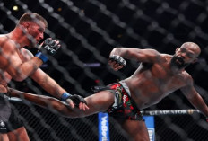 Jon Jones Pertahankan Gelar Heavyweight UFC, Tumbangkan Stipe Miocic di Ronde Ketiga  