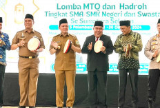 Lomba MTQ Tingkat SMA/SMK Se-Sumsel, Pj Gubernur Sumsel: Siapkan Kader Kader Tungkat Provinsi Menuju Nasional 