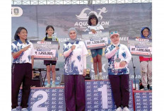 Wow Luar Biasa, Atlet Sumsel Borong Juara di Kejuraaan Aquathlon Open Tournament Piala Panglima TNI 