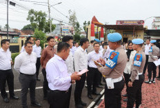 Tanpa Pelanggaran, Personel Polres Muba Lulus Pemeriksaan Gaktibplin Polda Sumsel