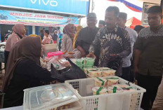 Pasar Bedug Desa Srigunung, Spesial Dapat Bantuan Tenda dari Pemkab 