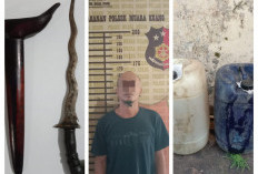 Polsek Muara Kuang Tangkap Pencuri Minyak Kondensat di Tanjung Miring