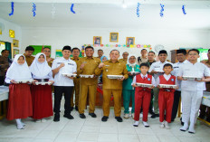 Launching Program Makanan Bergizi Gratis, Pj Bupati Muba Harap Ciptakan Generasi Cerdas dan Berdaya Saing