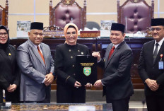 Pj Gubernur Elen Setiadi Bersama Pimpinan DPRD Sumsel Tandatangani Nota Kesepakatan KUA dan PPAS APBD Provinsi