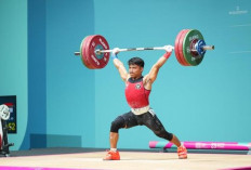 Lifter Muhammad Husni Cetak Hattrick Emas, Persembahkan Emas Pertama untuk Indonesia di ISG 2025