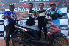 Daffa Racing Team 96 Toke Solar Ireng Dominasi Grasstrack Bupati Muba Championship 2025