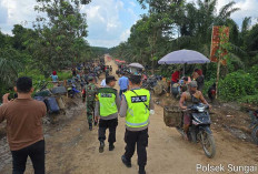 Sungai Dawas Kecamatan Sungai Lilin Kembali Kedatangan Warga yang Memeras Minyak 