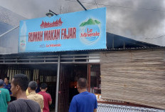 Rumah Makan di Simpang Srikelang Kayuagung Terbakar, Diduga Akibat Tabung Gas Bocor
