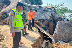 1 Unit Rumah Nyaris Nyemplung ke Sungai Ogan 