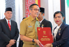 ASN Palembang Terima Penghargaan Satyalancana Karya Satya
