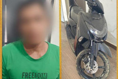 Pria Ini Diamankan  Akibat Pencurian Motor, Bermodus Pertolongan Palsu