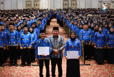 Gubernur Herman Deru Lantik 3.077 PPPK Tahap I, Perkuat Pelayanan Publik Sumsel