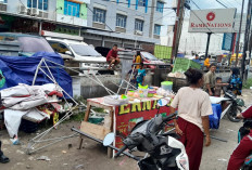 Waduh 2 Pedagang PKL Dilairkan ke RS, Akibat Pengendara Wanita Tabrak PKL di Palembang