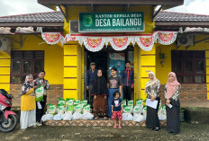  BAZNAS Muba Salurkan Bantuan Sembako untuk Kaum Dhuafa di Kecamatan Sekayu