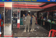 Satpol PP Muba Tertibkan Usaha Karaoke dan Kafe di Sungai Lilin, 20 Tempat Usaha Didata