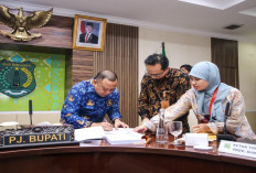 Pj Bupati Muba Exit Meeting Bersama Tim BPK RI Perwakilan Sumsel 