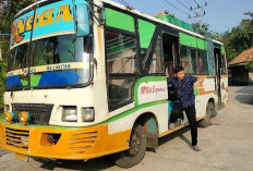 Jelang Akhir Tahun, Bus AKDP di Babat Toman Menjadi Primadona Bagi Kalangan Pelajar