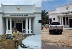 Viral! Kantor Desa Mirip Istana Negara Dibangun di Pedalaman Muratara, Ini Kata Kades Belani
