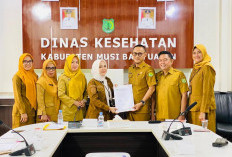 Dinkes Muba Gelar Sertijab Pejabat Struktural Awal 2026