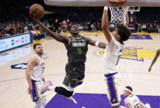 Lakers Takluk di Kandang, Timberwolves Hujani Tiga Angka di Gim Pertama Playoffs