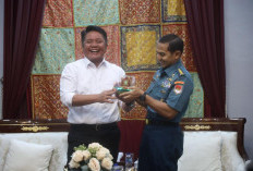 Herman Deru Apresiasi Peran Aktif Komandan Lanal Palembang dalam Pembangunan Sumsel