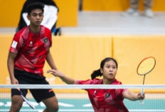 Ganda Campuran Indonesia Sumbang Emas keempat di Asian Youth Games 2025