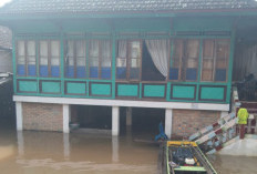 Sungai Mesuji Meluap, Ratusan Rumah di Dua Desa Mesuji Raya Terendam Banjir