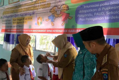 Cegah Polio, Pemkab OKI Lakukan Imunisasi 