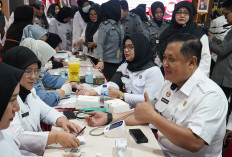 Kemenkumham Sumsel Gelar Donor Darah dan Pemeriksaan Kesehatan 