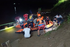 Balita Tenggelam di Sungai Rawas Ditemukan Meninggal Dunia Tiga Kilometer dari Lokasi Kejadian