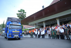 Solidaritas Sumatera Selatan: 23 Kendaraan Logistik Bantuan Kemanusiaan Berangkat ke Aceh, Sumbar dan Sumut
