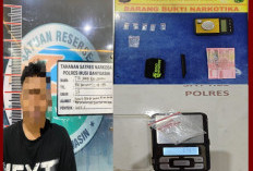 Tertangkap Basah! Simpan Sabu di Bawah Kasur Kontrakan, Pemuda Sungai Lilin Terancam 20 Tahun Penjara