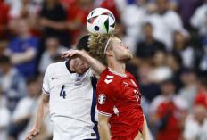Imbang Dramatis! Denmark Babak Pertama Tahan Imbang Inggris 1-1 di Euro 2024